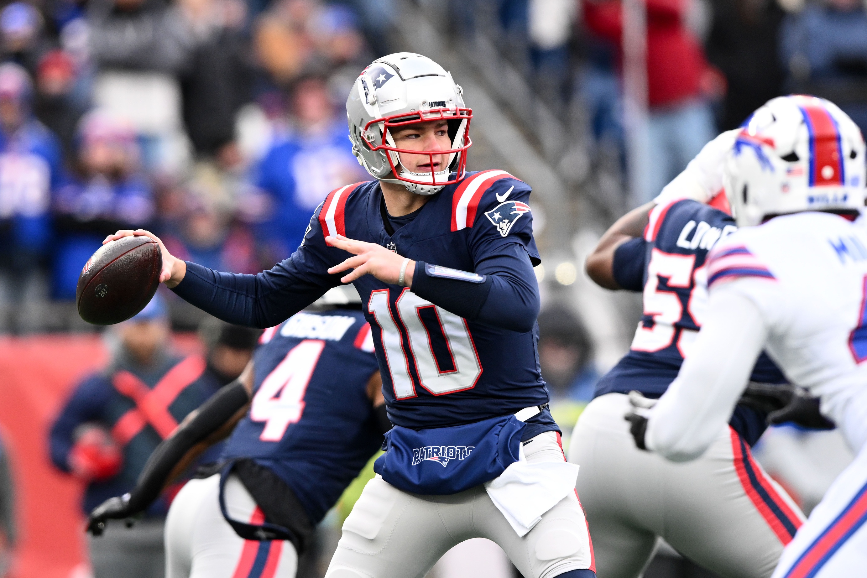 Drake Maye Player Prop Bets Today vs Tennessee Titans 10/19/2025