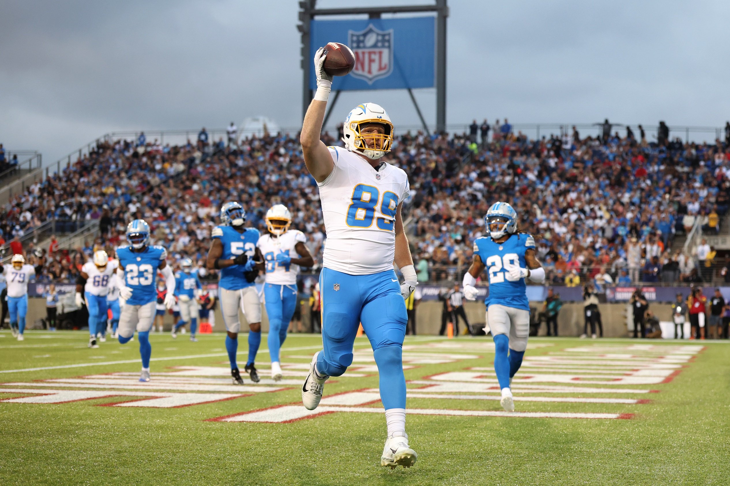 nfl picks Will Dissly Los Angeles Chargers predictions best bet odds
