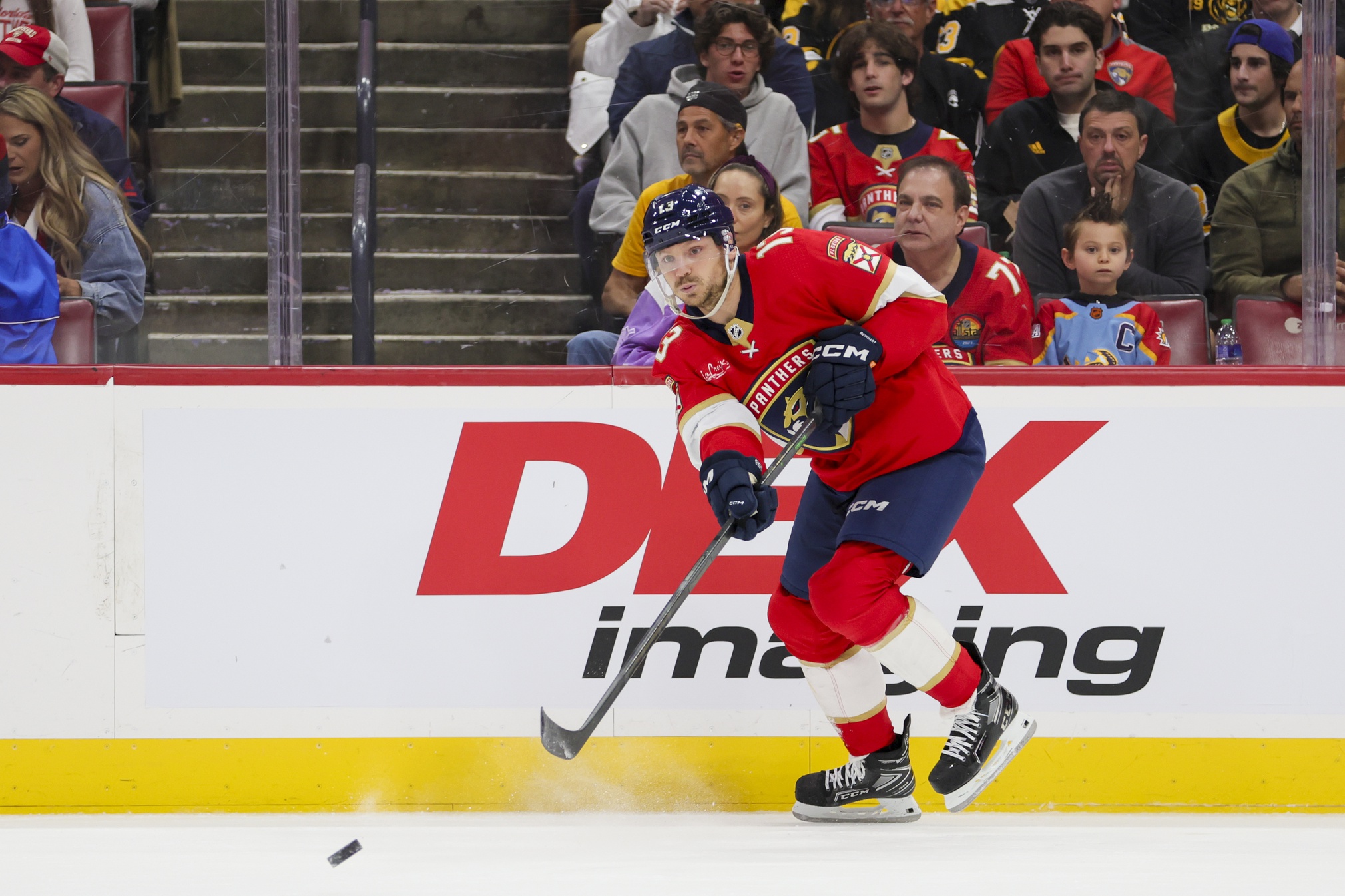 NHL predictions featuring Sam Reinhart of Florida Panthers