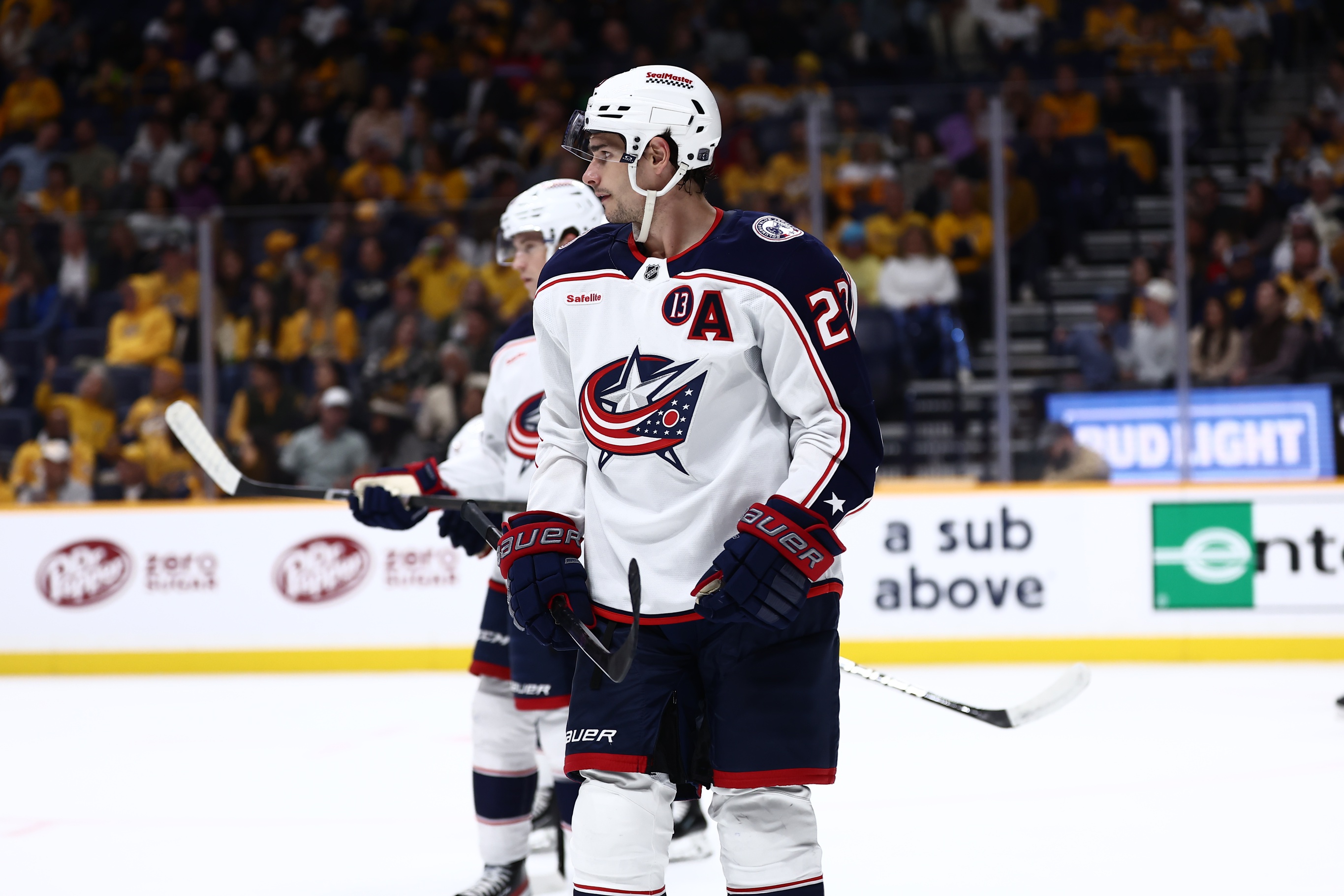 NHL Insights Sean Monahan Columbus Blue Jackets nhl insights