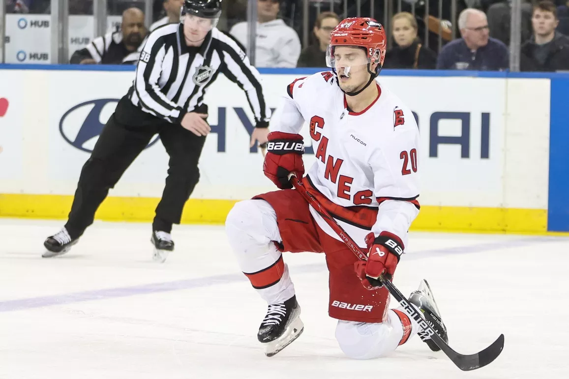 NHL predictions featuring Sebastian Aho from Carolina Hurricanes