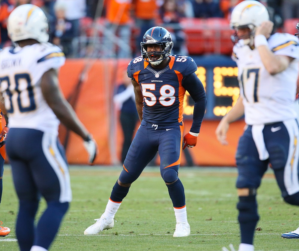 Denver Broncos outside linebacker Von Miller