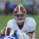 Alabama quarterback #10 A.J. McCarron