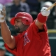 Albert Pujols of the Los Angeles Angels