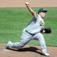 Oakland Athletics starting pitcher Bartolo Colon