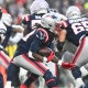 Betting the Super Bowl over under Rhamondre Stevenson New England Patriots
