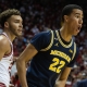 college basketball picks Caleb Houstan Michigan Wolverines predictions best bet odds