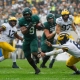 college football picks Kenneth Walker michigan state spartans predictions best bet odds