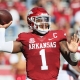 college football picks KJ Jefferson Arkansas Razorbacks predictions best bet odds