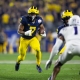 College Football undefeated teams odds and predictions Donovan Edwards Michigan Wolverines