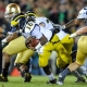 Michigan Wolverines quarterback Denard Robinson