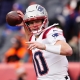 Free Super Bowl picks ATS side and total Drake Maye New England Patriots