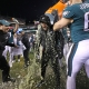 Gatorade shower Super Bowl Philadelphia Eagles