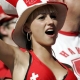 hot swiss soccer fan