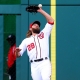 Right fielder Jayson Werth (28) of the Washington Nationals