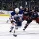 Jordan Eberle (14) of the Edmonton Oilers
