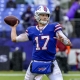 Buffalo Bills quarterback Josh Allen