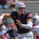 Ohio State Buckeyes quarterback Justin Fields