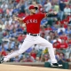 Texas Rangers starting pitcher Justin Grimm