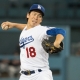 Los Angeles Dodgers Starting pitcher Kenta Maeda
