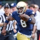 Notre Dame Fighting Irish quarterback Malik Zaire