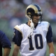 St. Louis Rams quarterback Marc Bulger.