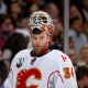 Calgary Flames goalie Miikka Kiprusoff