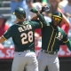 mlb picks Matt Olson oakland athletics predictions best bet odds