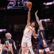 NBA betting Atlanta Hawks season long handicapping vs Denver Nuggets Jalen Johnson