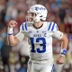 NCAA football picks fading the Top 25 Riley Leonard Duke Blue Devils