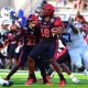 NCAA football predictions Week 0 opening line report Jalen Mayden San Diego State Aztecs