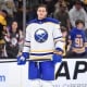 NHL season point total predictions Tage Thompson Buffalo Sabres