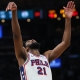 Philadelphia 76ers vs New York Knicks playoff series predictions Joel Embiid