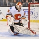 Calgary Flames goalie Reto Berra