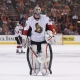 Ottawa Senators goalie Robin Lehner