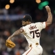 San Francisco Giants at New York Yankees series predictions Camilo Doval 
