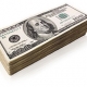 stack of 100s