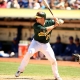 Oakland Athletics catcher Stephen Vogt