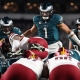 Super Bowl first touchdown scored prop predictions Jalen Hurts Philadelphia Eagles