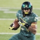 Oregon Ducks running back Thomas Tyner