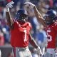AJ Brown of the Ole Miss Rebels
