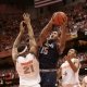 Georgetown guard Austin Freeman