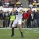 Michigan Wolverines quarterback Brandon Peters