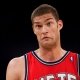 Center Brook Lopez of the New Jersey Nets