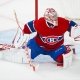 Goaltender Carey Price of the Montreal Canadiens
