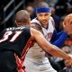 The New York Knicks' Carmelo Anthony