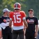 Cleveland Browns season win total picks Joe Flacco