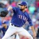 Texas Rangers starting pitcher Cole Hamels