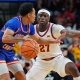 college basketball picks Kylin Green Houston Christian predictions best bet odds