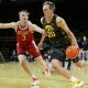college basketball picks Payton Sandfort Iowa Hawkeyes predictions best bet odds